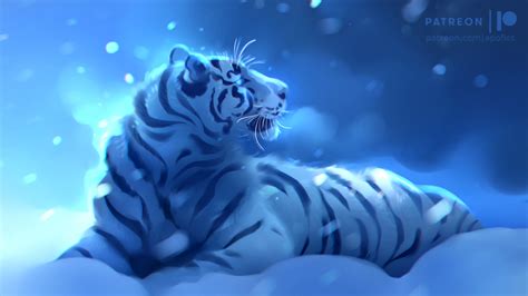 Ultra Blue By Apofiss On Deviantart Tiger Art Big Cats
