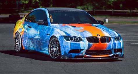 Ny city wraps handles vehicle wraps in the ridgewood area. BMW E92 M3 Combines Water And Fire With Outlandish Wrap