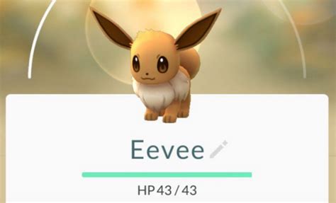 Eevee Evolution In Pokemon Go Based On Name Thrillist