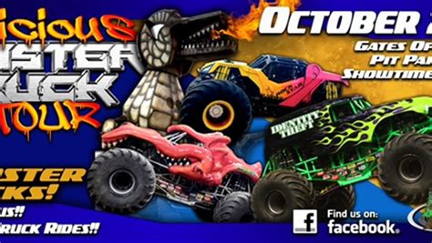 The Malicious Monster Truck Insanity Tour To Visit Redwood Acres Raceway