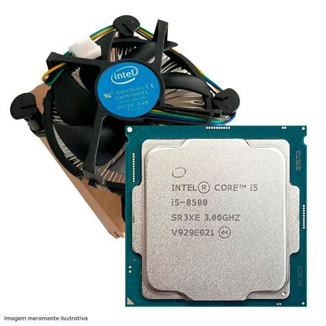 Processador Intel Lga 1151 I5 8500 300ghz C Cooler Tray Com Preço