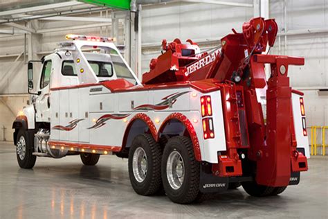 Jerr-Dan 25 Ton Integrated Heavy Duty Wrecker Composite Body - Eastern