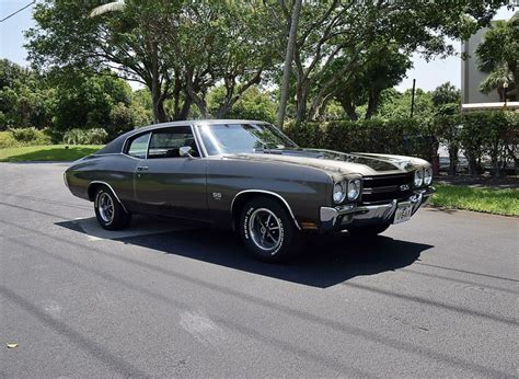 1970 Chevrolet Chevelle Ss 454450 Hp Th400 Automatic Shadow Gray