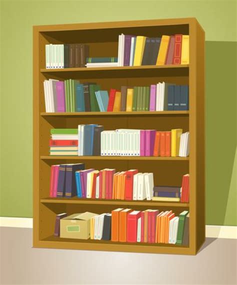 Download High Quality Library Clipart Bookshelf Transparent Png Images