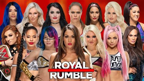 wwe 30 women s royal rumble 2020 full match wwe 2k20 royal rumble youtube