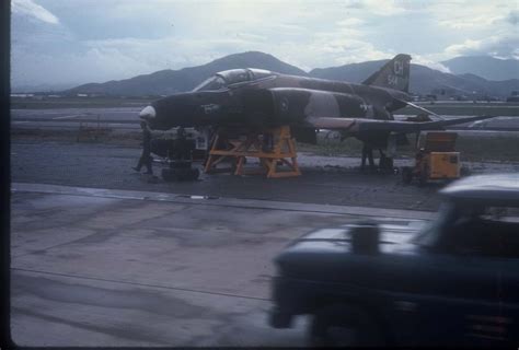 Danang Air Base Vietnam Phantom Aircraft 1968 Air Force 366 Fms Da