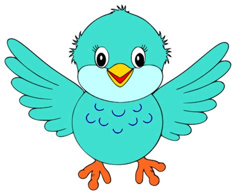 Bird Clip Art Cute Little Blue Bird Clipart Is Credited To Colorful