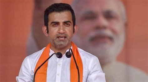 don t compare anyone to bhagat singh for political gains gautam gambhir to arvind kejriwal