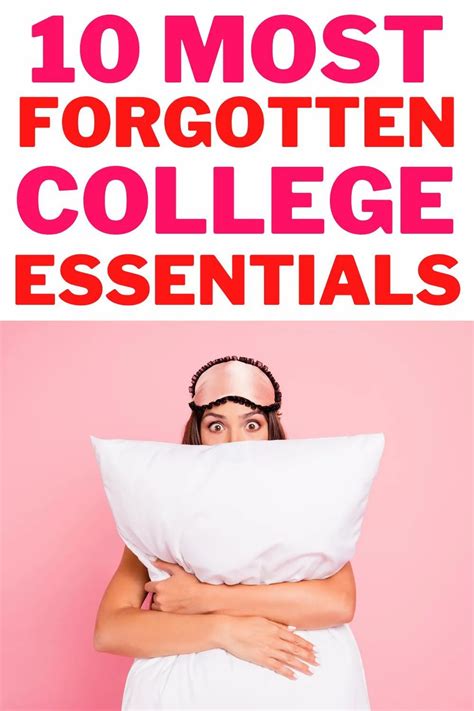 10 Most Commonly Forgotten College Essentials Positivity Is Pretty College Dorm Room