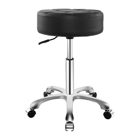 Buy Rolling Adjustable Stool With Wheels For Work Medical Tattoo Salon