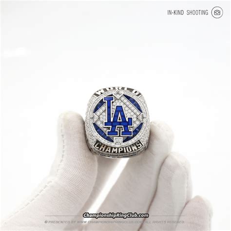 2020 los angeles dodgers world series championship ring