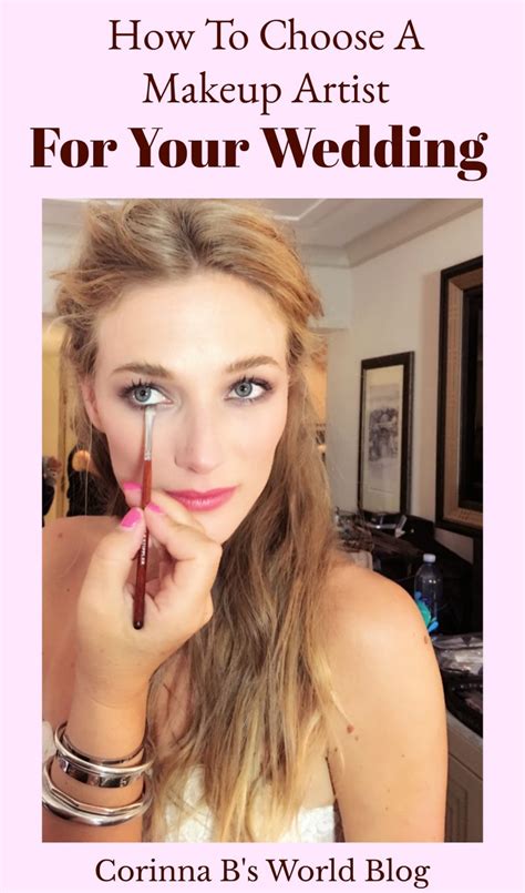 Choose Wedding Makeup Artist Corinna Bs World