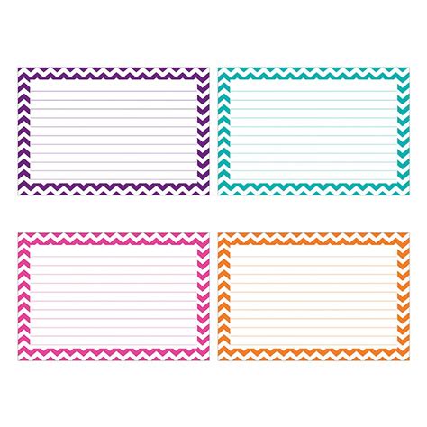 4 X 6 Index Card Template