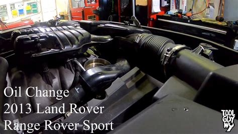 Range Rover Sport Oil Change Youtube