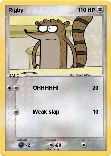 Pokémon Rigby 450 450 Ohhhhh My Pokemon Card