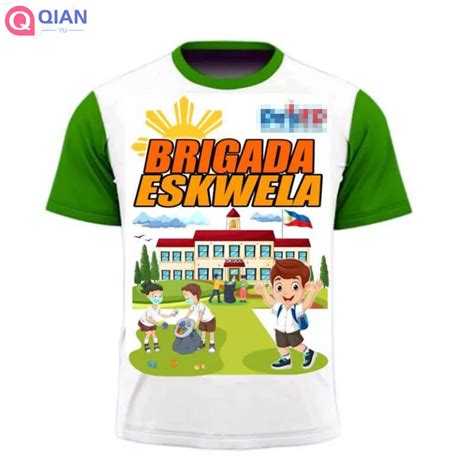 2023 New Full Sublimation Brigada Eskwela T Shirts2 Shopee Philippines