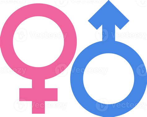 pink and blue gender symbol 35741434 png
