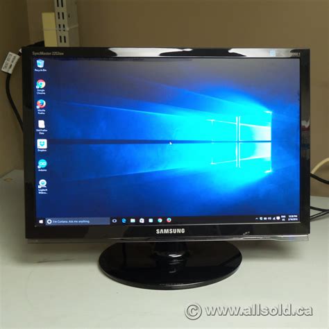 Samsung 2253bw 22 Widescreen Pc Computer Monitor Vga Dvi Allsold