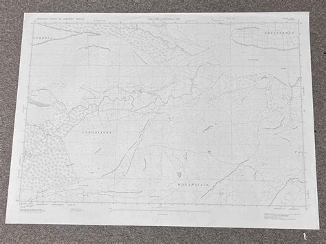 Vintage 1966 Ordnance Survey Map Of Fermanagh On The Square Emporium