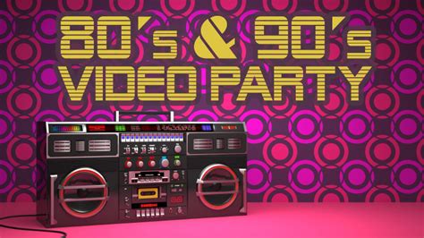 pop 80´s and 90´s video party dj jirka neumann lucerna music bar