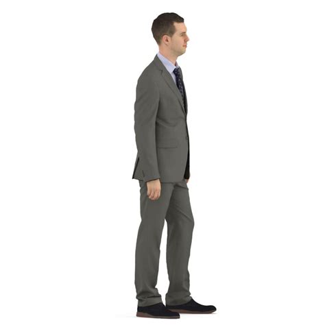 Businessman 3d Standing Pose Scanned 3d Model Renderbot