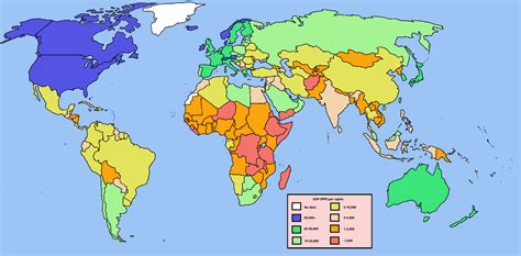 World gdp per capita is at a current level of 11433.22, up from 11385.55 one year ago. File:Gdp per capita ppp world map.PNG - Wikimedia Commons