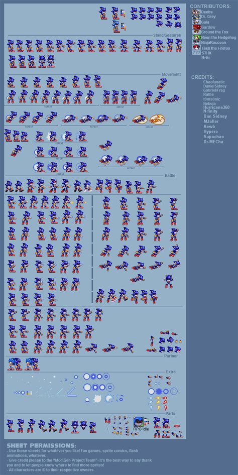 View 29 Super Mecha Sonic Sprite Sheet Berowazkala