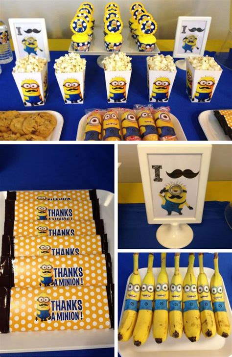 Minions Party Inspirations Birthday Party Ideas For Kids Minion