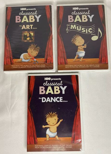 Hbo Presents Classical Baby 3 Dvd Disc Set 2005 Dance Art Music Ebay