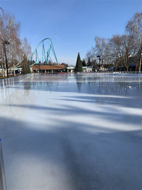 Canadas Wonderland Winterfest Center Ice Rinks