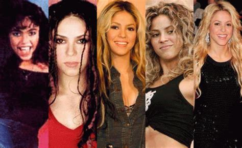 Mira Los Cambios De Look De Shakira A Lo Largo De Su Carrera La