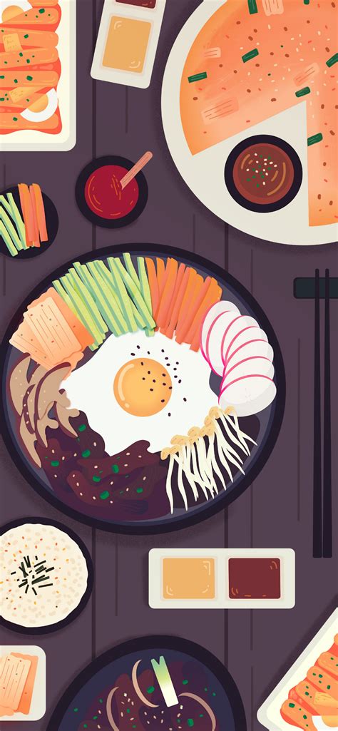 Korean Food Wallpapers Top Free Korean Food Backgrounds Wallpaperaccess