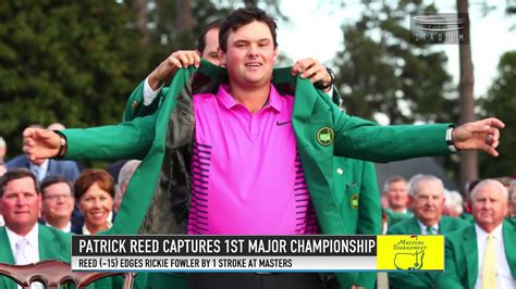 Patrick Reed Wins 2018 Masters Video Dailymotion