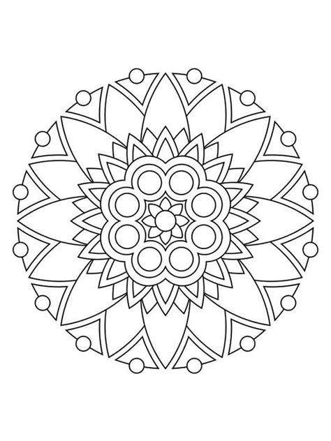 Try brainstorming to come up with your own animal coloring craft ideas. Simple mandala coloring pages for adults. Free Printable ...