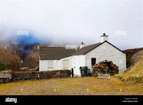 Jimmy Saviles Rural Retreat In Glencoe Scottish Highlands Uk Stock