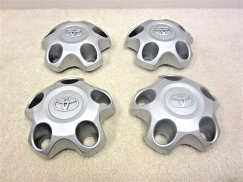 TOYOTA / SEQUOIA / TUNDRA OEM 18" STEEL WHEEL CENTER CAP SET 42603