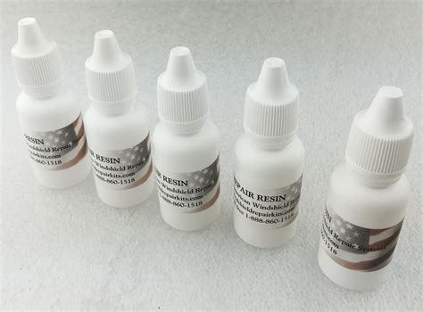 I waited 6 minutes and then followed the manufacturers directions before removing the apparatus. American Windshield Repair Resin 15ml Bottle - Five Bottle ...