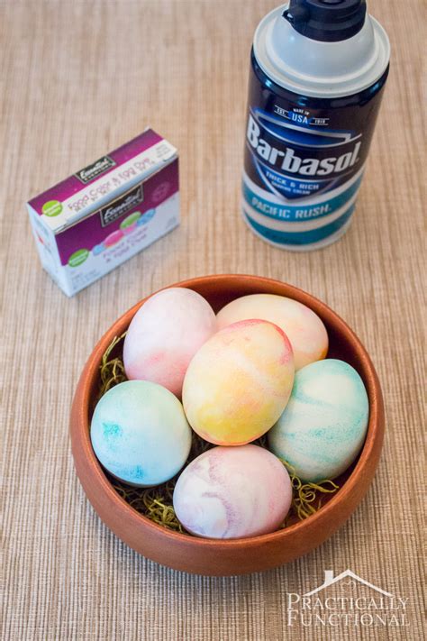 How To Make Shaving Cream Easter Eggs
