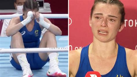 Olympics 2021 Aussie Boxer Skye Nicholsons Brutal Heartbreak