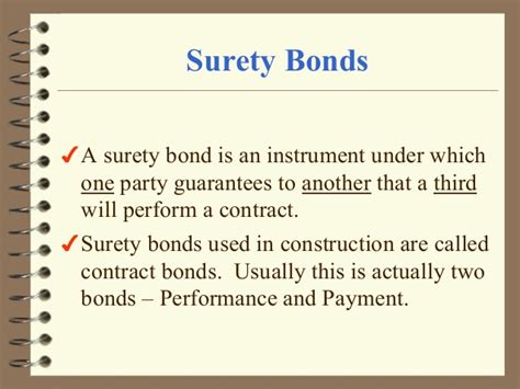 A surety is the organization or person that assumes the responsibility of paying the debt in case the debtor policy defaults or is unable to make the payments. What is a Surety Bond? - Virginia Independent Insurance Agent