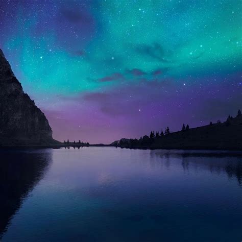 Available in hd, 4k and 8k resolution for desktop and mobile. 4K & 2K Aurora Lake Wallpaper Engine | Download Wallpaper ...