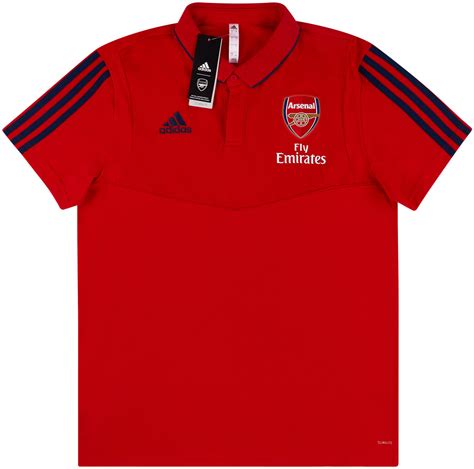 2019 20 Arsenal Adidas Polo T Shirt Bnib