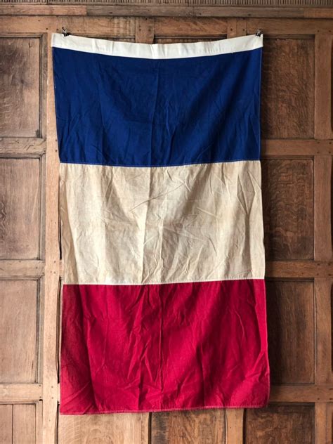 Antique French Flag Authentic Vintage French Flag Flag Of France