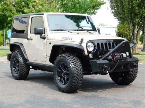 2016 Jeep Wrangler Willys Wheeler W / 4x4 / Hard Top ...