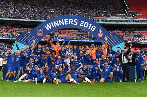 They won six of the first nine championships. FA Cup honours for Yokohama-sponsored Chelsea FC - Tyrepress