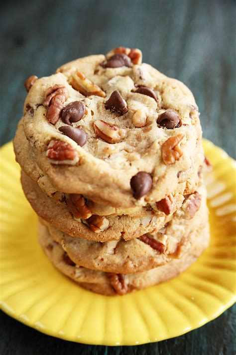 Chocolate Chip Toffee Pecan Cookies Southern Bite