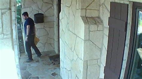 Man Caught On Camera Stealing Package