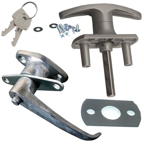 Henderson T Handle External And Internal Lock Set By Uk Garage Door Parts