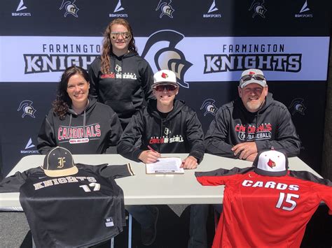 Launch our logo maker tool and start by entering your company name, then choose logo styles, colors, and icons. Farmington's Reilly Resinger Signs with MAC Baseball | My ...