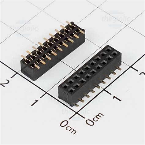 Hàng Rào Cái Đôi 20mm 18 Chân 2 Hàng Smd 2x9 Chân